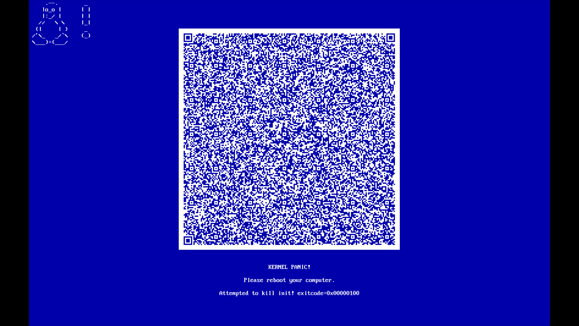 Linux&rsquo;s blue screen of death